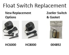 Float Switch Replacement At Pumps Selection