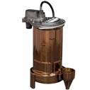 Liberty Pumps 290-3 Manual 3/4 HP Mid Range Head Cast Iron Housing, Bottom Screen With Legs to Raise Pump Base, 3/4 Inch Solids Handling, 4260 GPH At 10 Foot Lift Sump/Effluent Pump with 35-Feet Cord