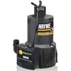 WAYNE EEAUP250 1/4 HP Automatic ON/OFF Electric Water Removal Pump 